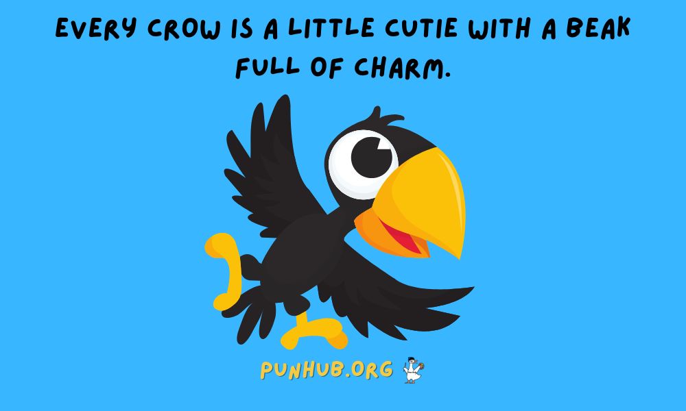 Cute Crow Puns Adorable & Fun Bird Puns