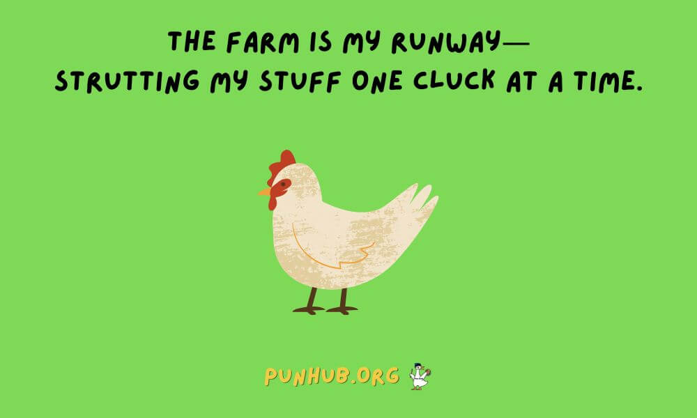 Farm & Coop Hen Puns Feathered Fun