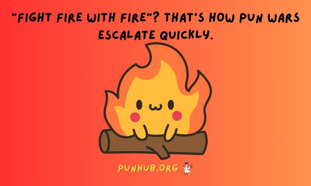 Fire Up Your Language Idioms Turned Into Puns