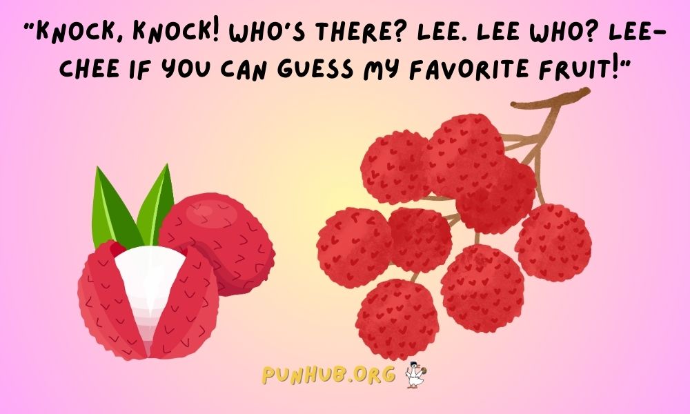 Knock, Knock! It’s Lychee Time—get Ready To Giggle!