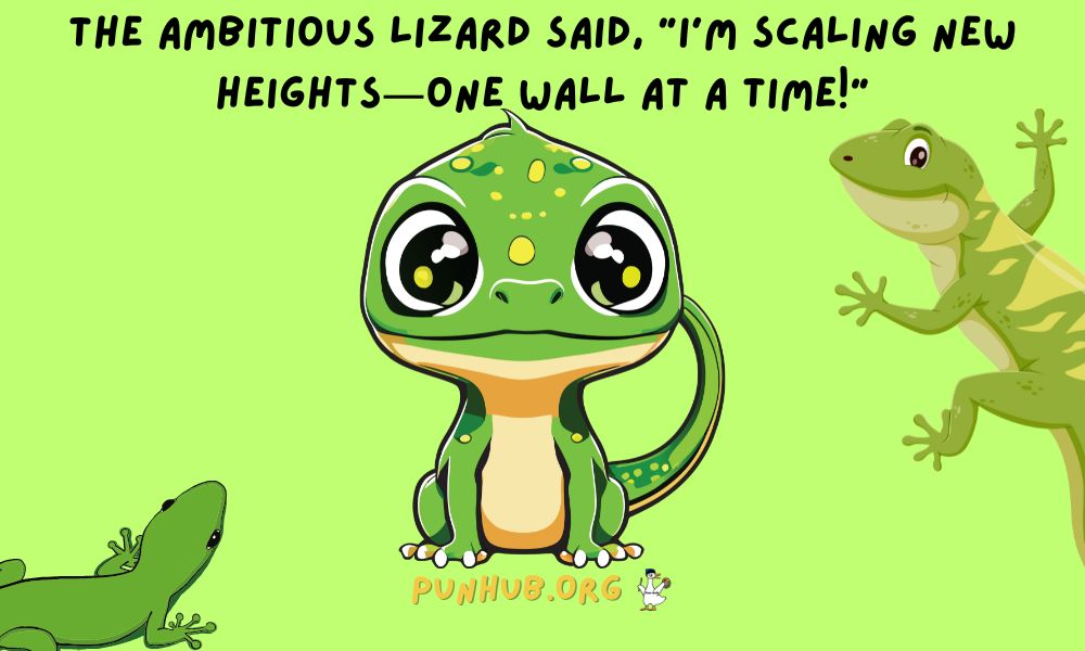 Lizard Puns That Will Have You Scaling New Heights