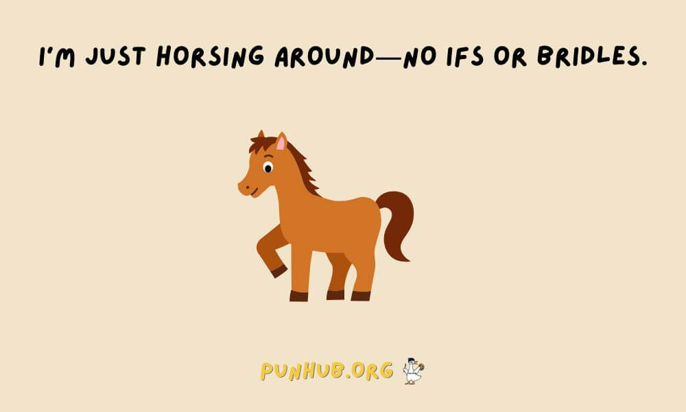 One Liner Horse Puns Quick & Clever Wordplay