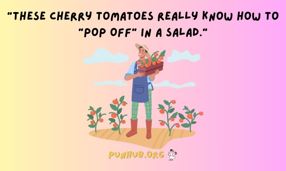 Sweet & Juicy Cherry Tomato Puns You Can’t Resist