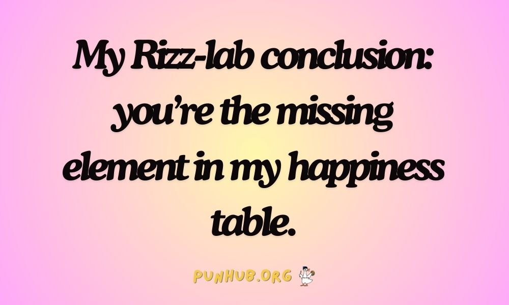 The Science Of Rizz Puns