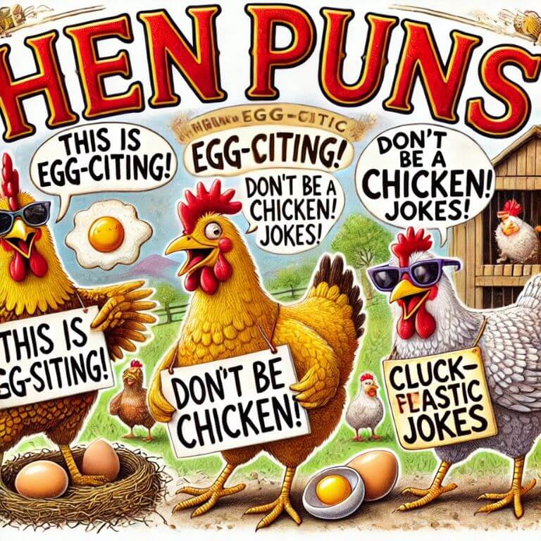 Hen Puns