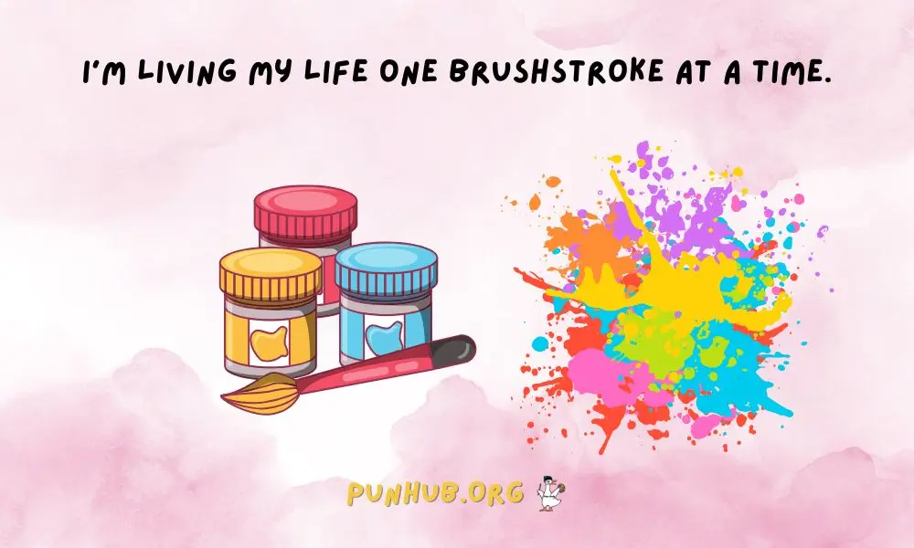 Funny Paint Puns Captions For Social Media