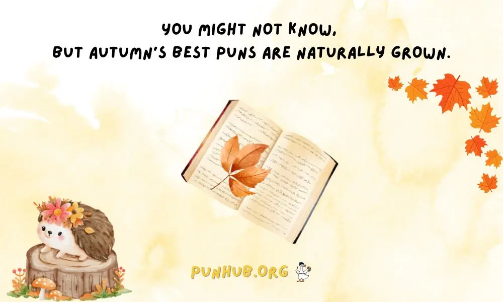 Fun Facts About Fall Puns You Never Knew