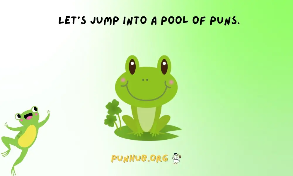 Leap Into Laughter With These Ribbit Ing Frog Puns
