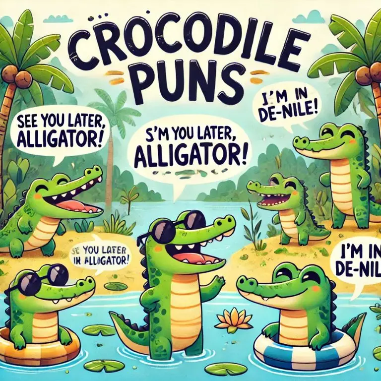 Crocodile Puns