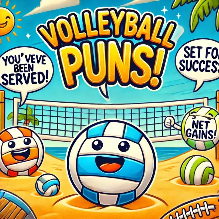 Volleyball Puns