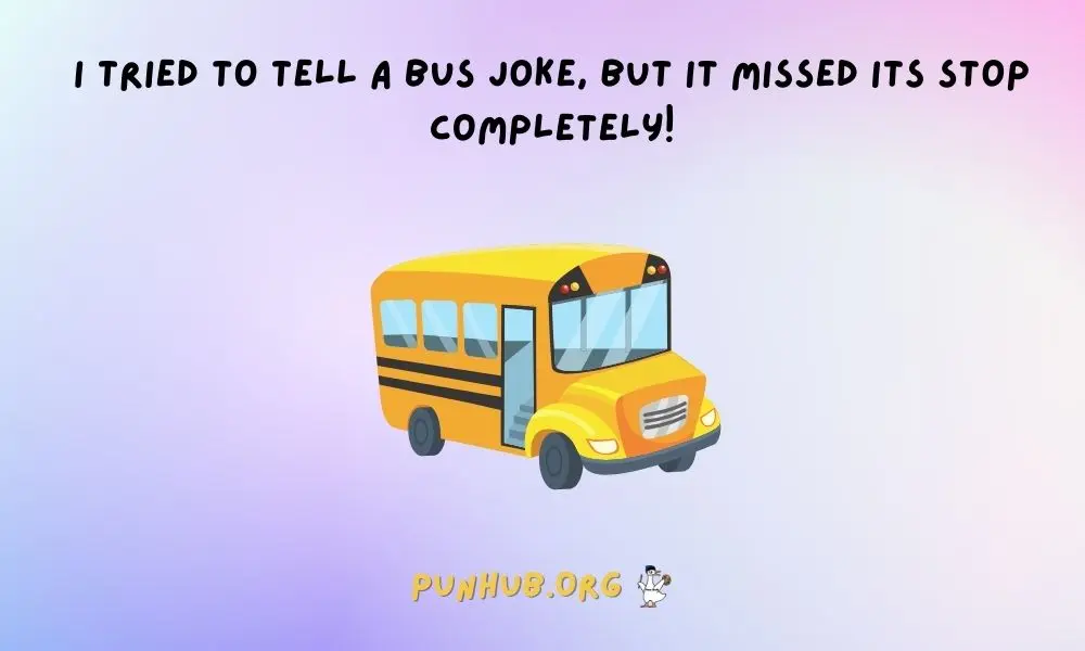 Best Bus Puns & Jokes To Keep You Laughing
