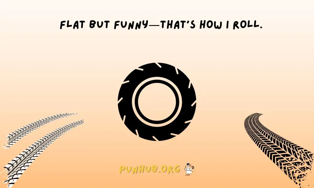 Flat Tire Puns One Liners That Stand Out