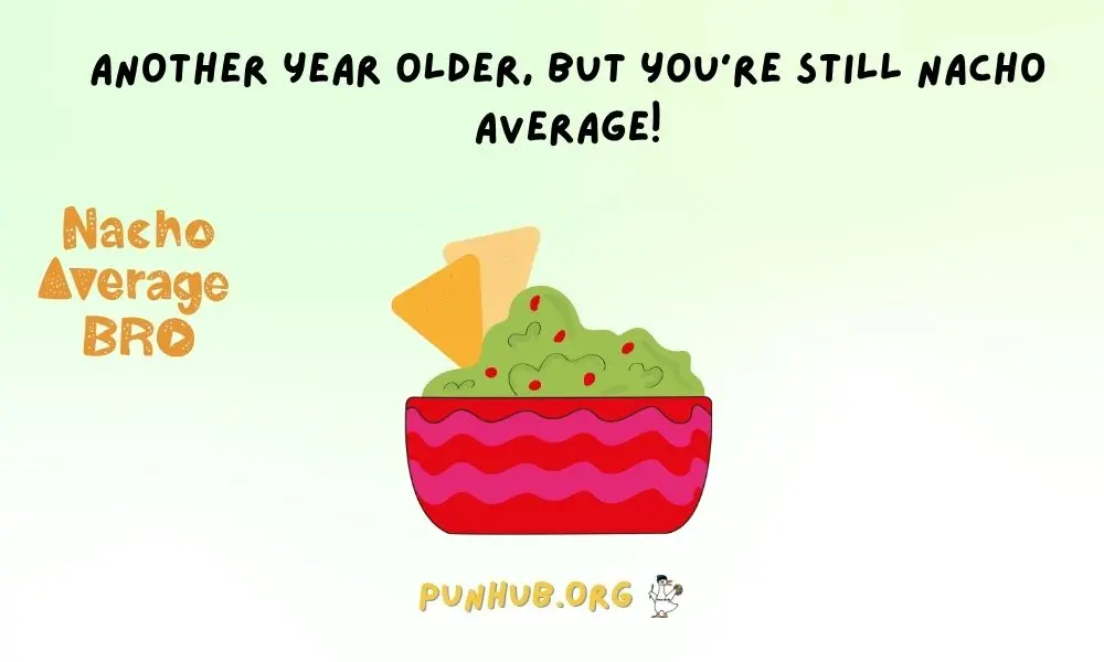 Hilarious Nacho Birthday Puns
