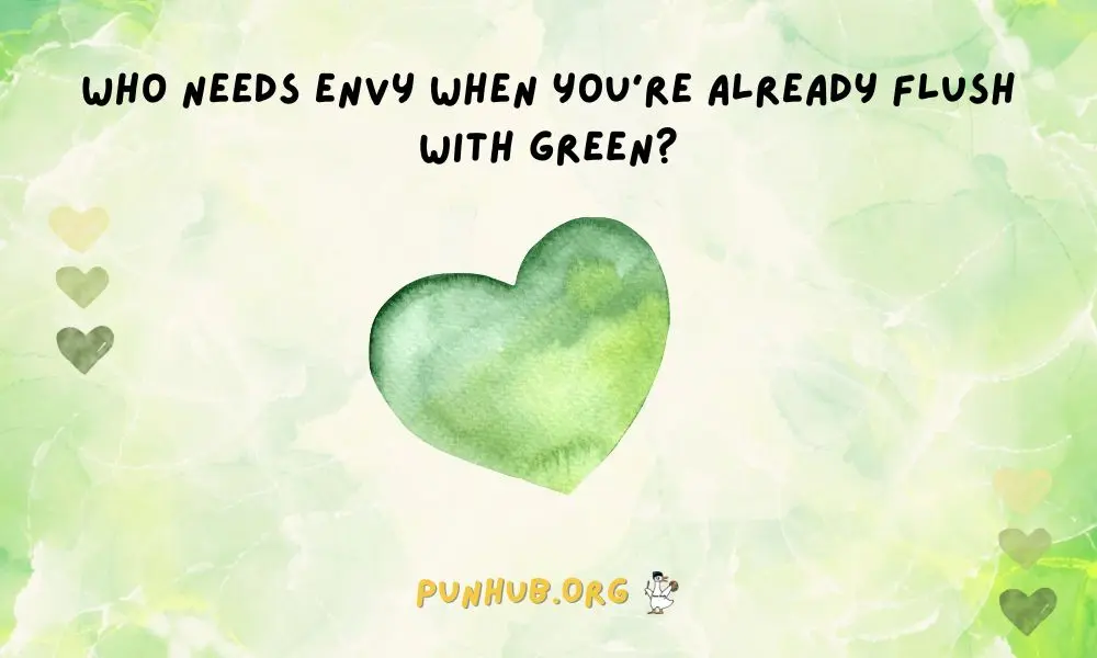 One Liner Green Puns That’ll Make You Envious