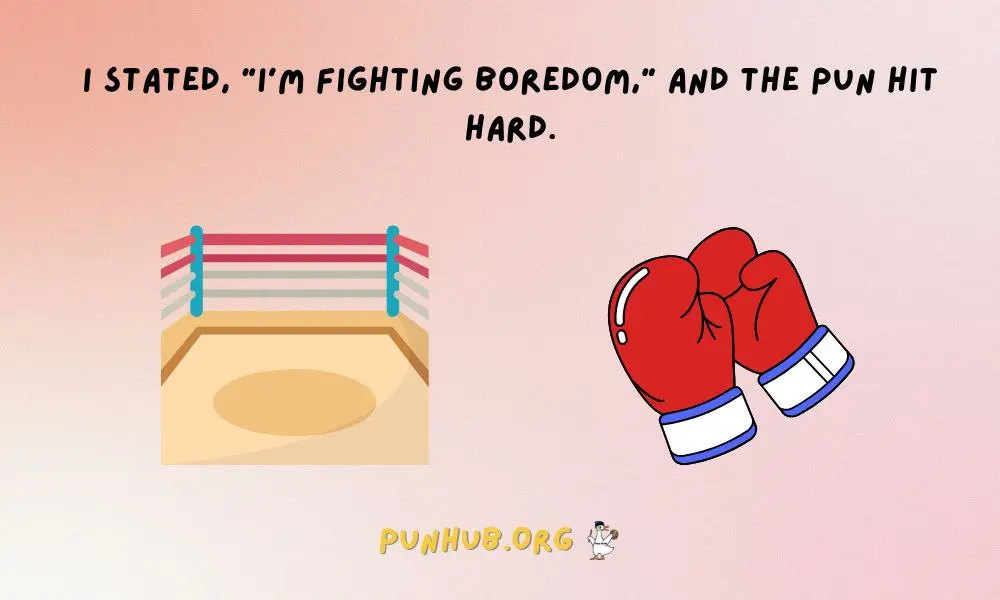 Tom Swifties Boxing Wordplay