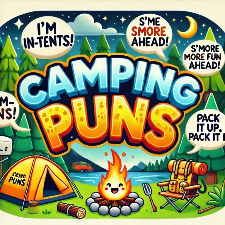 Camping Puns