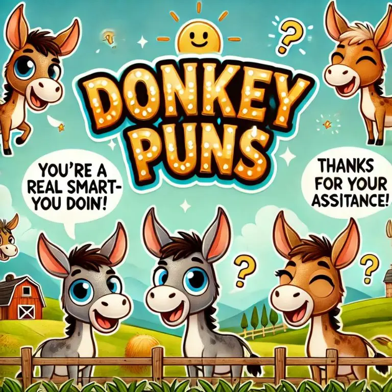 Donkey Puns