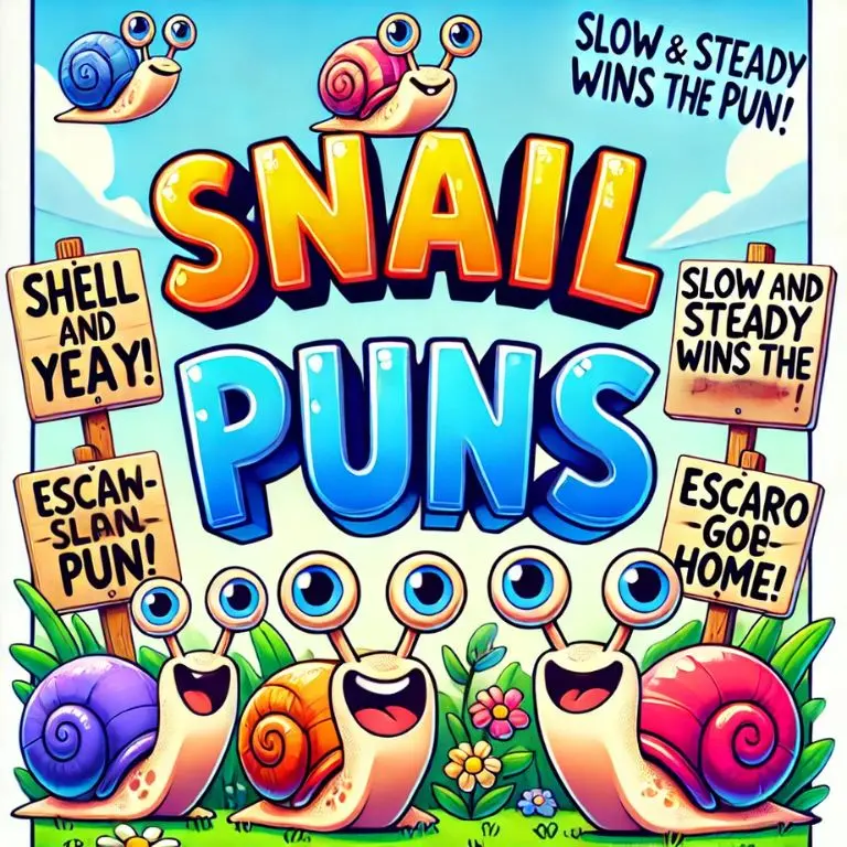 Snail Puns