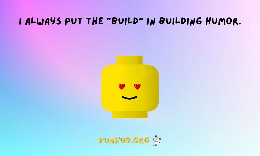 Building Blocks Of Laughter With Clever Lego Puns