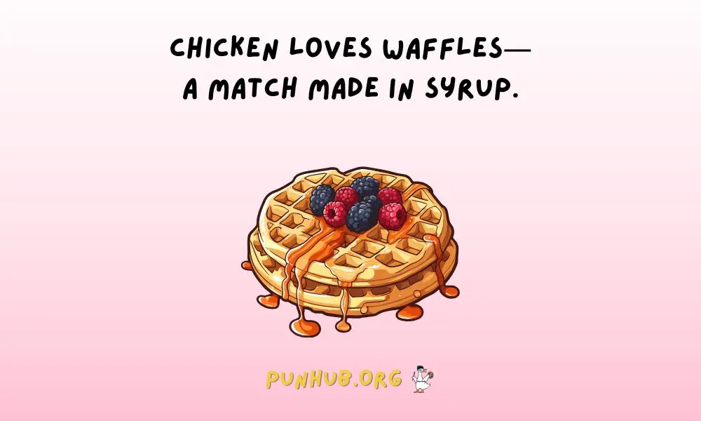 Chicken & Waffle Puns And Jokes