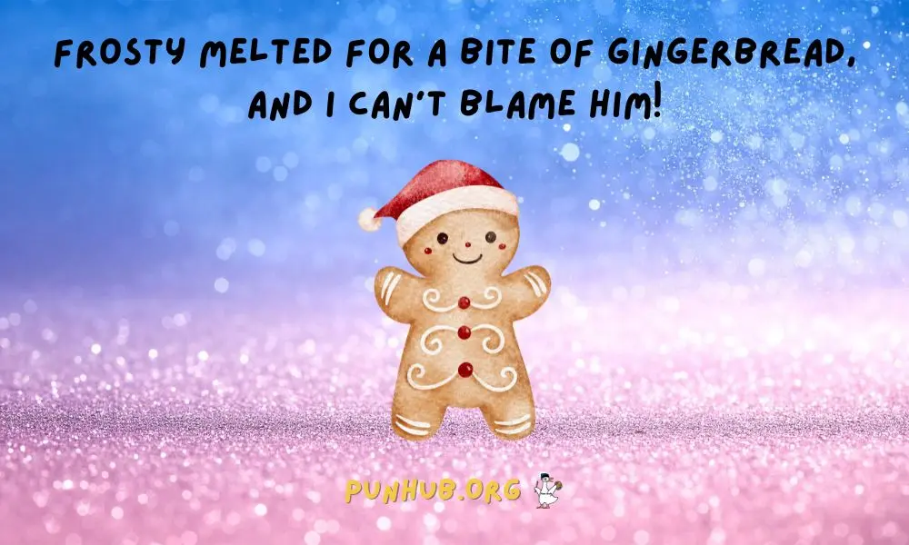 Christmas Gingerbread Puns