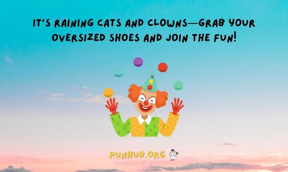 Funny Idiom Clown Puns You’ll Love