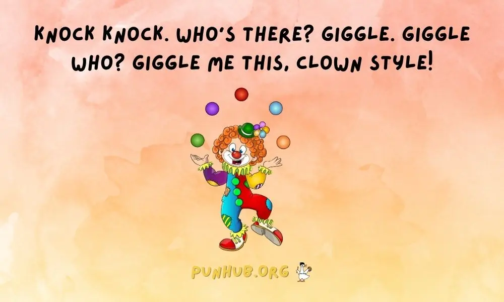 Knock Knock Clown Puns For A Good Laugh