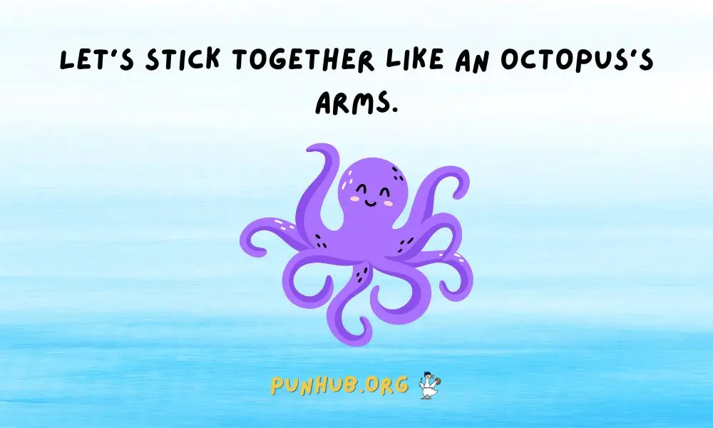 Octopus Love Puns Romantic & Funny Wordplays