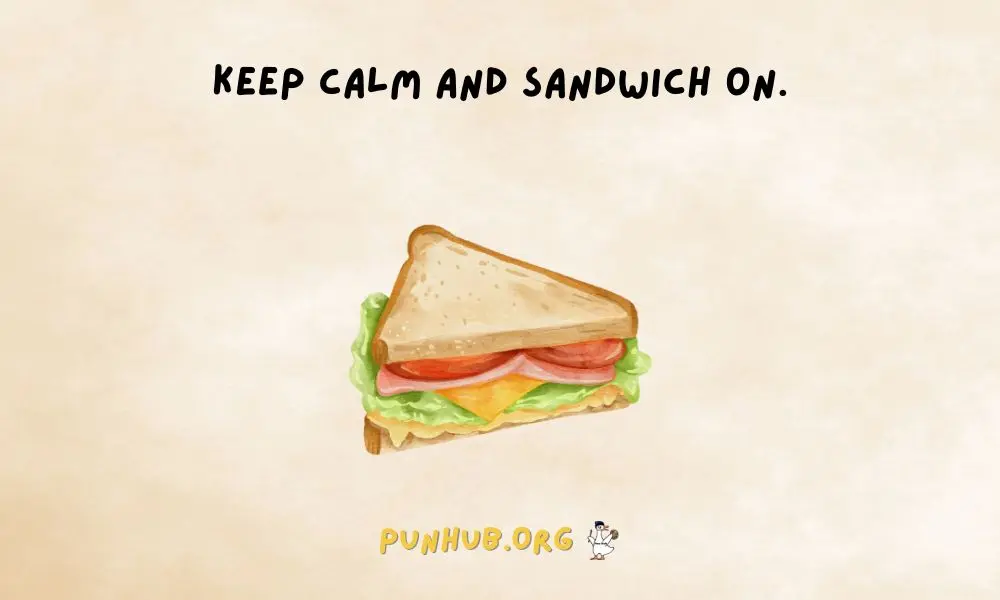 One Liner Sandwich Puns For Quick Laughs