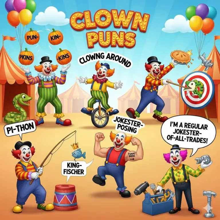 Clown Puns