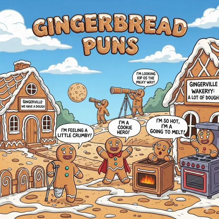 Gingerbread Puns
