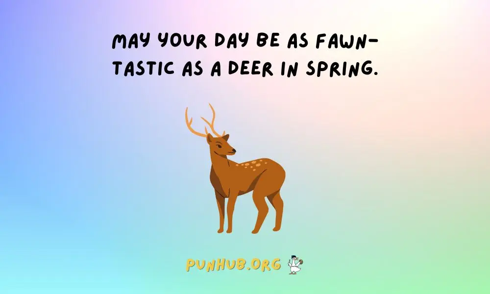 Fawn Tastic Deer Puns For Every Occasion