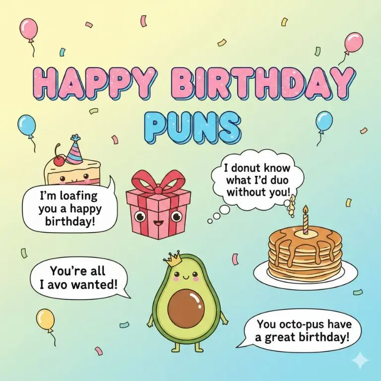 Happy Birthday Puns