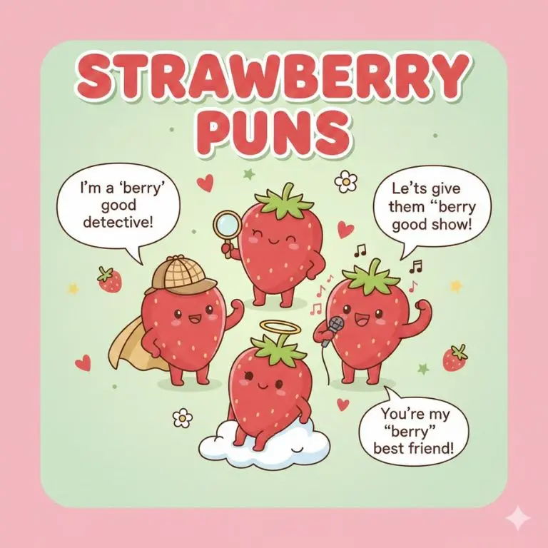 Strawberry Puns