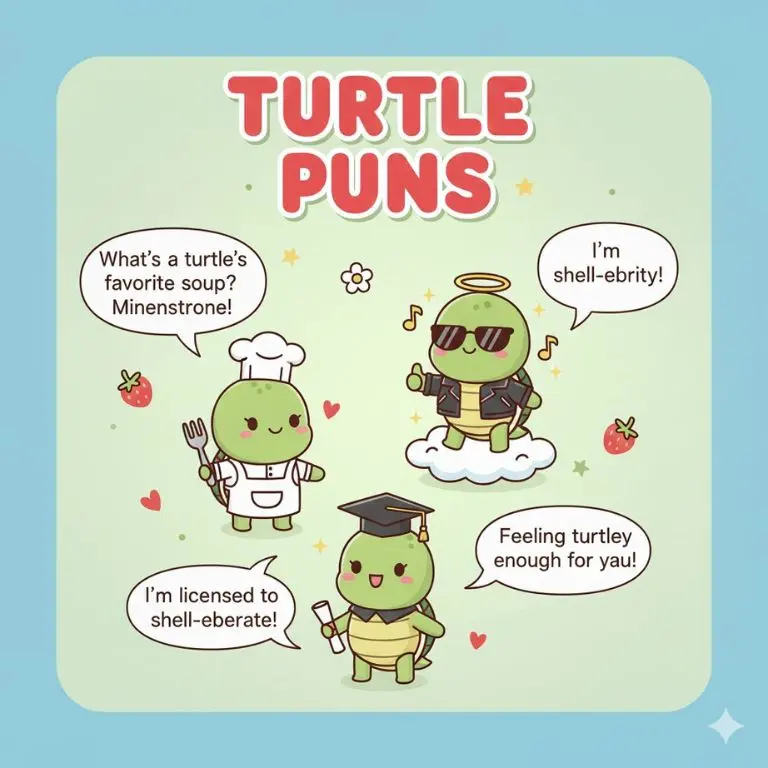Turtle Puns