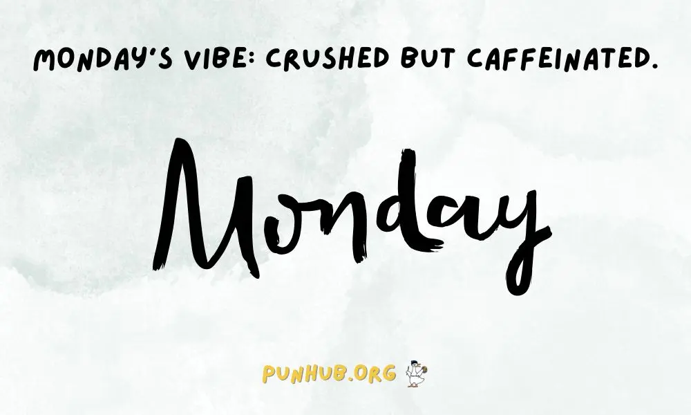 Clever Monday Puns For Social Media